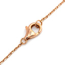 カルティエ Cartier アミュレット ドゥ カルティエ XS オレンジ×ピンクゴールド K18PG ダイヤモンド カーネリアン ネックレス PG Au750 18K ダイヤ カーネリアン タリスマン
