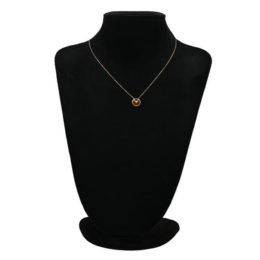 カルティエ Cartier アミュレット ドゥ カルティエ XS オレンジ×ピンクゴールド K18PG ダイヤモンド カーネリアン ネックレス PG Au750 18K ダイヤ カーネリアン タリスマン
