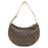 ルイヴィトン LOUIS VUITTON クロワッサン MM M51512 モノグラム モノグラムキャンバス ショルダーバッグ ゴールド金具 茶 肩掛け ワンショルダー