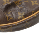 ルイヴィトン LOUIS VUITTON クロワッサン MM M51512 モノグラム モノグラムキャンバス ショルダーバッグ ゴールド金具 茶 肩掛け ワンショルダー