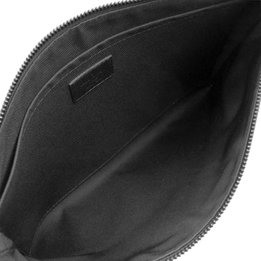 ルイヴィトン LOUIS VUITTON ポシェット トゥ ゴー M81570 ブラック レザー モノグラムシャドウレザー クラッチバッグ マットブラック金具 セカンドバッグ