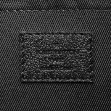 ルイヴィトン LOUIS VUITTON ポシェット トゥ ゴー M81570 ブラック レザー モノグラムシャドウレザー クラッチバッグ マットブラック金具 セカンドバッグ