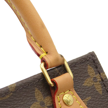 ルイヴィトン LOUIS VUITTON プティット サックプラ M69442 モノグラム モノグラムキャンバス 2WAYバッグ ゴールド金具 ハンドバッグ ショルダー 旧型