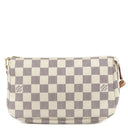 ルイヴィトン LOUIS VUITTON ポシェット アクセソワール N51986 ダミエアズール ダミエアズールキャンバス アクセサリーポーチ ゴールド金具 ハンドバッグ