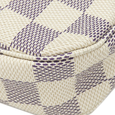 ルイヴィトン LOUIS VUITTON ポシェット アクセソワール N51986 ダミエアズール ダミエアズールキャンバス アクセサリーポーチ ゴールド金具 ハンドバッグ