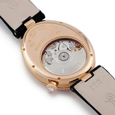腕時計 ブレゲ BREGUET クイーン オブ ネイプルズ 8918BR/58/864 D00D 自動巻き レディース K18RG無垢 純正ダイヤ シェル 卵型 青針