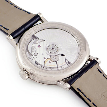 腕時計 ブレゲ BREGUET クラシック 5177BB/2Y/9V6 自動巻き メンズ K18WG無垢 コインエッジ ネイビー ブルー グラン・フー・エナメル