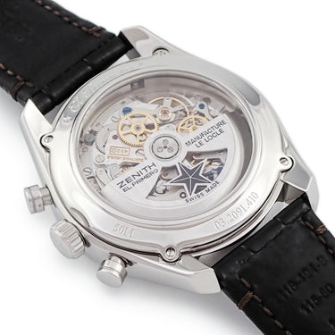 腕時計 ゼニス ZENITH エルプリメロ 410 03.2091.410/01.C494 自動巻き メンズ クロノグラフ トリプルカレンダー ムーンフェイズ