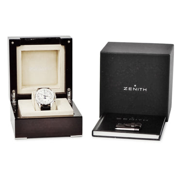 腕時計 ゼニス ZENITH エルプリメロ 410 03.2091.410/01.C494 自動巻き メンズ クロノグラフ トリプルカレンダー ムーンフェイズ