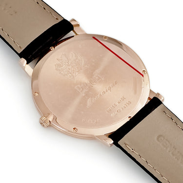 腕時計 ピアジェ PIAGET アルティプラノ ウルトラシン G0A39110 手巻き メンズ OH済 K18PG無垢 スケルトン オフセンター 世界最薄