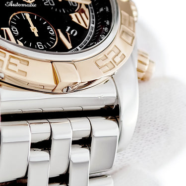 腕時計 ブライトリング BREITLING クロノマット 44 CB0110 CB011012/B957 自動巻き メンズ K18RG×SS コンビ 逆回転防止ベゼル デイト