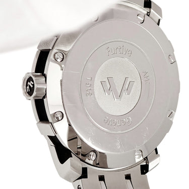 腕時計 ドゥヴィット DE WITT グロリアス ナイト FTV.PTS.007.S 自動巻き メンズ ブルー サンビーム スモールセコンド ローマン