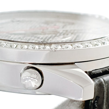 腕時計 ジェイコブ JACOB&CO 5タイムゾーン 47mm スカル JC-SKULLD クオーツ メンズ 純正ダイヤ パヴェ GMT 骸骨 ドクロ