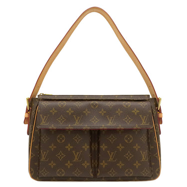 ルイヴィトン LOUIS VUITTON ヴィバシテ GM M51163 モノグラム モノグラムキャンバス ショルダーバッグ ゴールド金具 茶