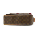 ルイヴィトン LOUIS VUITTON ヴィバシテ GM M51163 モノグラム モノグラムキャンバス ショルダーバッグ ゴールド金具 茶