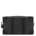 ルイヴィトン LOUIS VUITTON ソフトトランク ウォレット M80224 ブラック レザー トリヨンレザー ショルダーバッグ マットブラック金具 ラウンドファスナー