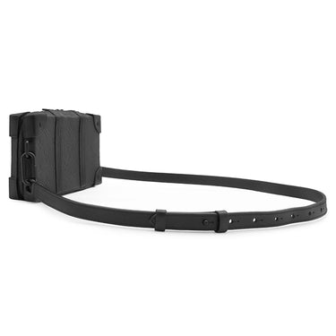 ルイヴィトン LOUIS VUITTON ソフトトランク ウォレット M80224 ブラック レザー トリヨンレザー ショルダーバッグ マットブラック金具 ラウンドファスナー