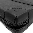 ルイヴィトン LOUIS VUITTON ソフトトランク ウォレット M80224 ブラック レザー トリヨンレザー ショルダーバッグ マットブラック金具 ラウンドファスナー