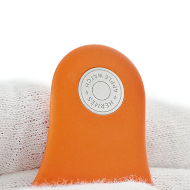 エルメス HERMES 純正 アップルウォッチ 38 40 41 mm用 オレンジ ラバー 腕時計パーツ ラバー ベルト バンド 32ｍｍ 替え 予備 オレンジ