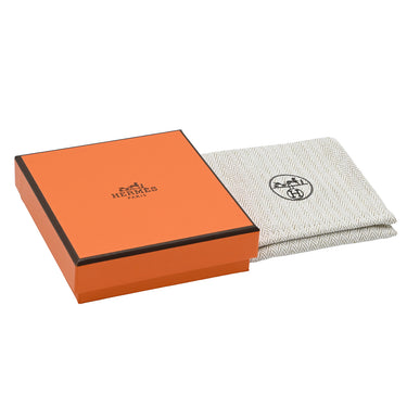 エルメス HERMES ポップアッシュ ミニ ペンダント マロングラッセ×シルバー メタル ラッカー ネックレス 薄茶 Hモチーフ 新品 未使用