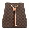 ルイヴィトン LOUIS VUITTON ネオノエ N40198 ヴィーナス ダミエキャンバス ショルダーバッグ ゴールド金具 茶 ピンク ダミエエベヌ 巾着バッグ