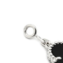 ヴァンクリーフアーペル Van Cleef & Arpels ヴィンテージ アルハンブラ 5モチーフ ダイヤ VCARP2R900 ブラック×ホワイトゴールド K18WG オニキス ダイヤモンド ブレスレット 750WG 18K