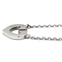 カルティエ Cartier Ｃハート ホワイトゴールド K18WG ネックレス 18金 18K 750WG