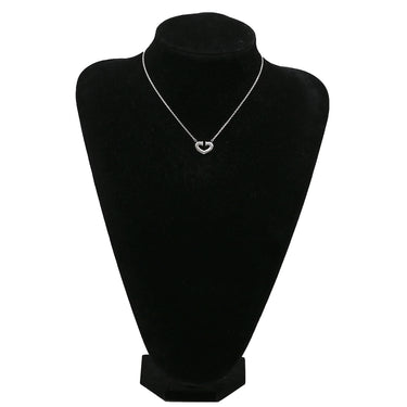 カルティエ Cartier Ｃハート ホワイトゴールド K18WG ネックレス 18金 18K 750WG