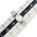 ブルガリ BVLGARI ルチア ダイヤリング ホワイトゴールド K18WG ダイヤモンド リング 指輪 18K 750 WG 8号