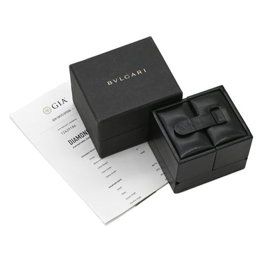 ブルガリ BVLGARI ルチア ダイヤリング ホワイトゴールド K18WG ダイヤモンド リング 指輪 18K 750 WG 8号