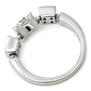 ブルガリ BVLGARI ルチア ダイヤリング ホワイトゴールド K18WG ダイヤモンド リング 指輪 18K 750 WG 8号