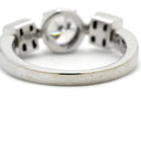 ブルガリ BVLGARI ルチア ダイヤリング ホワイトゴールド K18WG ダイヤモンド リング 指輪 18K 750 WG 8号