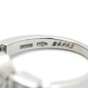 ブルガリ BVLGARI ルチア ダイヤリング ホワイトゴールド K18WG ダイヤモンド リング 指輪 18K 750 WG 8号