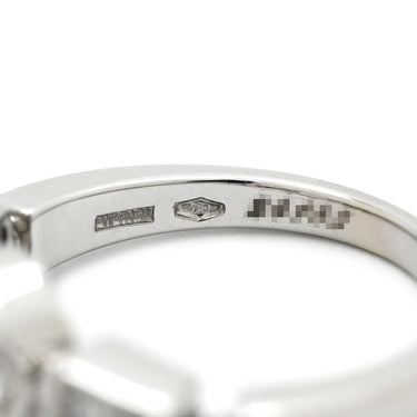 ブルガリ BVLGARI ルチア ダイヤリング ホワイトゴールド K18WG ダイヤモンド リング 指輪 18K 750 WG 8号