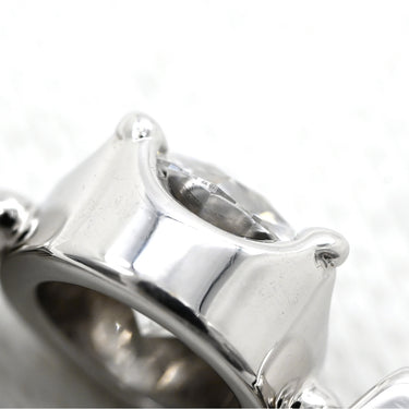 ブルガリ BVLGARI ルチア ダイヤリング ホワイトゴールド K18WG ダイヤモンド リング 指輪 18K 750 WG 8号
