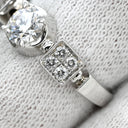 ブルガリ BVLGARI ルチア ダイヤリング ホワイトゴールド K18WG ダイヤモンド リング 指輪 18K 750 WG 8号