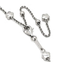 キメント CHIMENTO フラワーモチーフ ダイヤ ペンダント ピンクゴールド×ホワイトゴールド K18PG K18WG ネックレス 18K 750 PG WG ドーム型