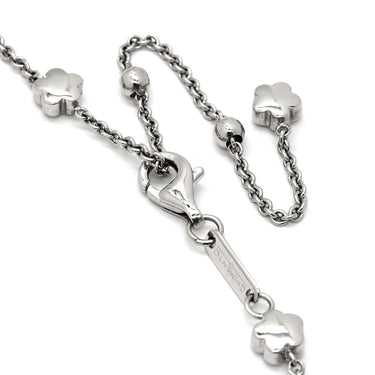 キメント CHIMENTO フラワーモチーフ ダイヤ ペンダント ピンクゴールド×ホワイトゴールド K18PG K18WG ネックレス 18K 750 PG WG ドーム型