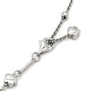 キメント CHIMENTO フラワーモチーフ ダイヤ ペンダント ピンクゴールド×ホワイトゴールド K18PG K18WG ネックレス 18K 750 PG WG ドーム型