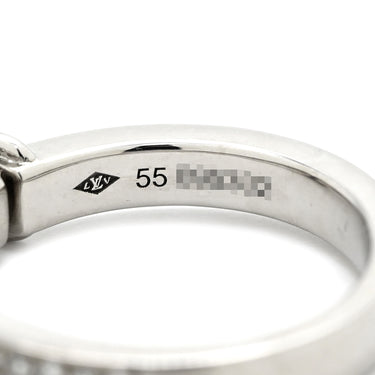 ルイヴィトン LOUIS VUITTON バーグ ロックイット ホワイトゴールド K18WG ダイヤモンド #55(JP15) リング 指輪 18K 750 WG ダイヤモンド 15号