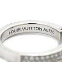 ルイヴィトン LOUIS VUITTON バーグ ロックイット ホワイトゴールド K18WG ダイヤモンド #55(JP15) リング 指輪 18K 750 WG ダイヤモンド 15号