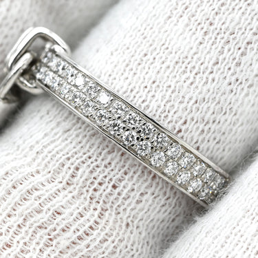 ルイヴィトン LOUIS VUITTON バーグ ロックイット ホワイトゴールド K18WG ダイヤモンド #55(JP15) リング 指輪 18K 750 WG ダイヤモンド 15号