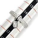 ルイヴィトン LOUIS VUITTON バーグ ロックイット ホワイトゴールド K18WG ダイヤモンド #55(JP15) リング 指輪 18K 750 WG ダイヤモンド 15号