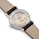 腕時計 クロノスイス CHRONOSWISS カイロス レディ CH2023K 自動巻き レディース OH済 ギョーシェ 青針 デイト アラビア コインエッジ