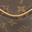 ルイヴィトン LOUIS VUITTON ニース ナノ M44936 モノグラム モノグラムキャンバス ポーチ ゴールド金具 茶 バニティ メイクポーチ 化粧ポーチ