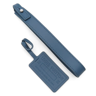 ルイヴィトン LOUIS VUITTON LVアエログラム ポシェット IPAD M81029 ブルー グレインカーフレザー クラッチバッグ シルバー金具 青 クラッチ
