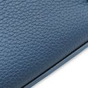 ルイヴィトン LOUIS VUITTON LVアエログラム ポシェット IPAD M81029 ブルー グレインカーフレザー クラッチバッグ シルバー金具 青 クラッチ