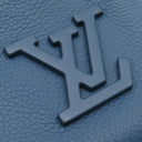 ルイヴィトン LOUIS VUITTON LVアエログラム ポシェット IPAD M81029 ブルー グレインカーフレザー クラッチバッグ シルバー金具 青 クラッチ