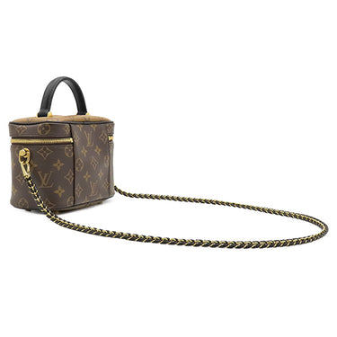 ルイヴィトン LOUIS VUITTON ヴァニティ NV PM M45165 モノグラム×モノグラムリバース モノグラムキャンバス モノグラムリバースキャンバス 2WAYバッグ ゴールド金具 バニティ ショルダー チェーン 旧型
