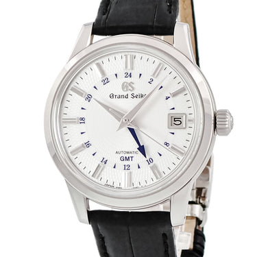 腕時計 グランドセイコー Grand Seiko エレガンスコレクション 9Sメカニカル GMT 雪雫 SBGM255 9S66-00L0 自動巻き メンズ デイト